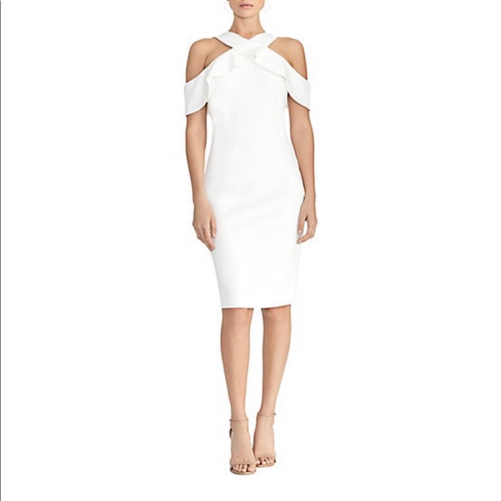 Rachel Roy Brand New Eggshell White Dress